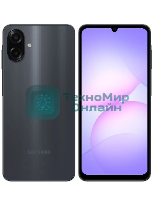 Смартфон Samsung Galaxy A07 4/64Gb, черный