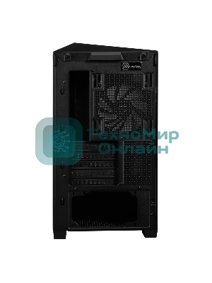 Компьютерный корпус без блока питания Case MSI MAG PANO M100R PZ, Mini-Tower, TG, 4x120мм ARGB, 1xUSB 3.2, 1xUSB 3.2 Type-C, mATX, mITX черный