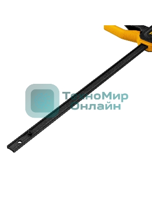 Струбцина Denzel F-образная, быстрозажимная, 300 х 80 мм, усиленный нейлоновый корпус