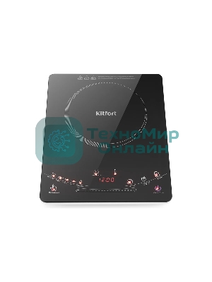 Плита настольная электрическая Kitfort КТ-106 черный