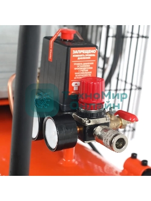 Компрессор поршневой Patriot PTR 100-440I масляный 440л/мин 100л 2200Вт оранжевый