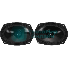 Колонки автомобильные Ural Молния АС-МЛ69 (без решетки) 200Вт 94дБ 4Ом 15x23см (6x9дюйм) (ком.:2кол.) широкополосные однополосные