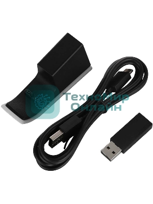 Гарнитура Sony PlayStation PULSE Elite белый-чёрный, беспроводная, радиоканал, до 30 ч, совместимость с PS5