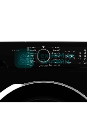 Сушильная машина Korting KD 60HP109 N черный, 10 кг, сушка - конденсационная, программ - 15, 59.6 x 84.5 x 63.9 см