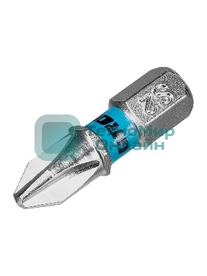 Бита Gross PH2х25мм, сталь S2, шестигр., 2 шт.