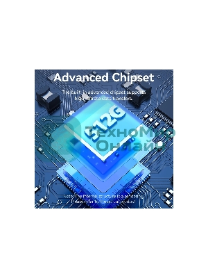 Кард-ридер Vention CLMH0/серый/OTG USB 2.0 CM/MicroSD/USB Type-C/металл