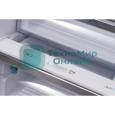 Холодильник Sharp SJ-492IHXJ42R бежевый двухкамерный 333/128л морозилка снизу, No Frost