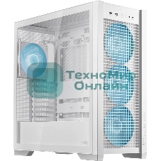 Компьютерный корпус ASUS TUF GAMING GT302 TG ARGb белый/GT302/ARGb FANS/WHT (90DC00I3-B19000)