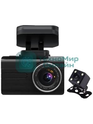 Видеорегистратор TrendVision X1 Max черный 1080x1920 150гр. GPS MSTAR 8336