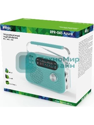 Радиоприемник Ritmix RPR-045 AZURE
