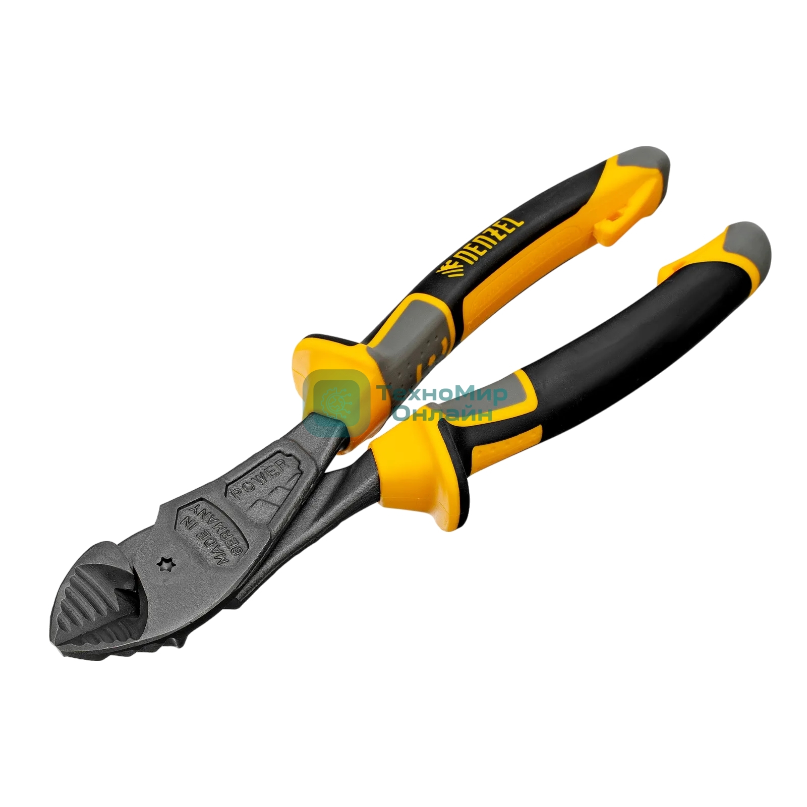 Бокорезы усиленные Denzel 180 мм, трехкомпонентные рукоятки