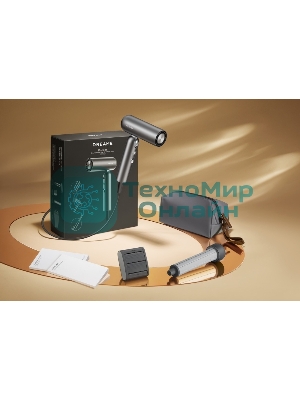 Фен Dreame Pocket High-speed AHD51 серый космос, 1300 Вт, компактный, ионизация