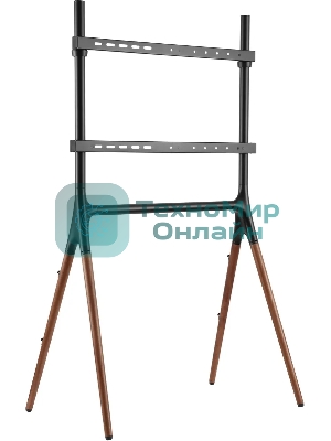 Подставка для телевизора Cactus CS-ST1247BKWN черный/орех, 49