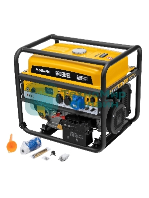 Электрогенератор бензиновый Denzel PS-95EA-PRO, 9.5 кВт, 97 дБ, 94 кг