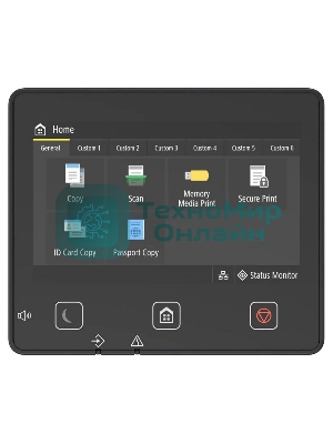 МФУ лазерное Canon i-SENSYS MF465DW, A4, ч/б, печ. 40 стр/мин., скан. до 100 стр/мин. (ч/б) 40 стр/мин. (цвет), 1200 x 1200 dpi (печать) 600x600dpi (скан.), USB, RJ-45, Wi-Fi, Air Print, Mopria