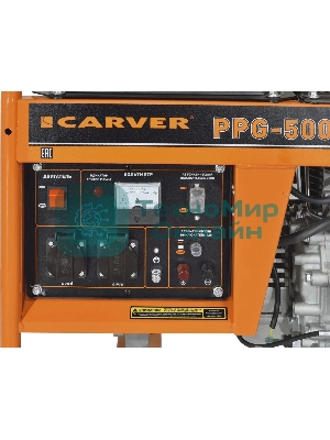 Генератор Carver PPG-5000D, 3.6 кВт