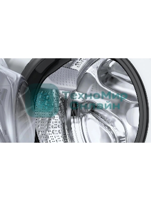 Стирально-сушильная машина Bosch WNA134L0SN белый, загр.фронтальная, макс.: 8кг, 1400 об/мин, класс: A