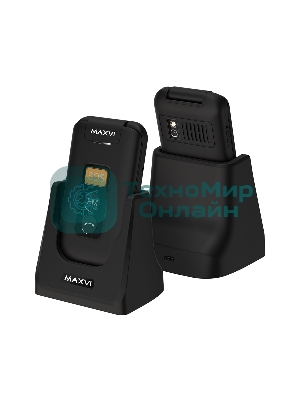 Мобильный телефон Maxvi E5 up черный