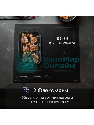 Индукционная варочная панель Zigmund & Shtain CI 69.6 B черный