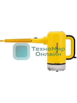 Пароочиститель Polaris PSC 1712С черно/желтый, 1700 ВТ, 360 мл