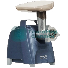 Мясорубка электрическая Аксион М62.01 синий, 2000 Вт, 4.0 кг/мин, реверс, защита от перегрузки, насадки - 4