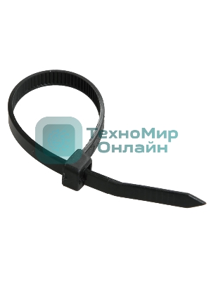 Хомут IEK UHH32-D076-300-100 7,6х300мм нейлон черные (100 шт)
