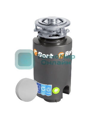 Измельчитель пищевых отходов Bort TITAN 4000 (Control) Мощность л.с. 0,75; 560 Вт; 4,2 кг/мин; 3200 об/мин; 1400 мл; Металл;набор аксессуаров 5 шт [93410242]