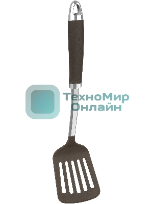 Лопатка для вторых блюд Rondell Mocco RD-1381 коричневый/стальной упак.: картонная подложка