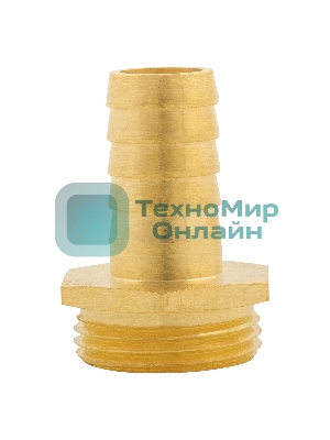 Штуцер для шланга Denzel 3/4