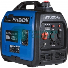Электрогенератор бензиновый инверторный Hyundai HHY 3050Si, 3.3 кВт, 59 дБ, 22 кг
