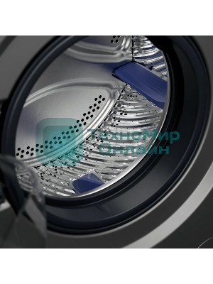 Стиральная машина Kuppersberg, отдельностоящая, глубина 62 см, 10 кг, 10 программ, 1200 об/мин, инверторный двигатель, отложенный старт, самодиагностика, замачивание, LED дисплей, сенсорное управление, энергоэффективность А+++, цвет серый