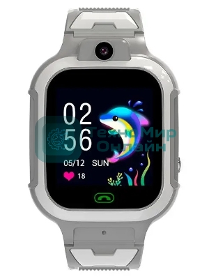 Детские умные часы FONTEL KidsWatch 4G active, серый