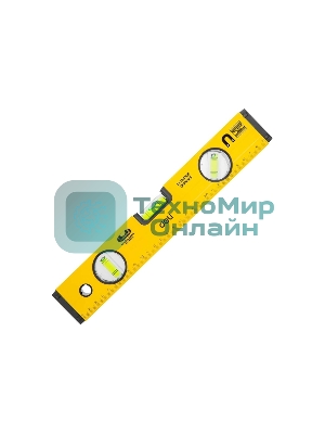Строительный уровень Deli DL290300 300мм Алюминиевый сплав. Мягкая резина на обоих концах. Магнит для удобства эксплуатации. Измерение под углом 45°.
