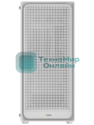 Компьютерный корпус Ocypus Gaммa C50 без БП белый (Gaммa-C50-WHG000XX-GL)