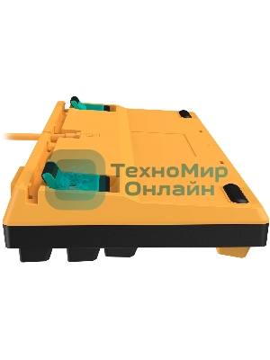 Клавиатура A4Tech Bloody AT87 Renegade проводная USB черный/зеленый