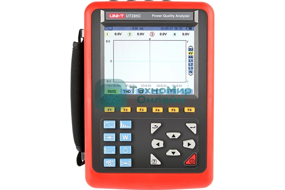 Трёхфазный анализатор качества тока UNI-T UT285C