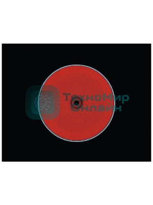 Электрическая варочная панель Electrolux EHF6342XOK Hi-Light, независимая, черный