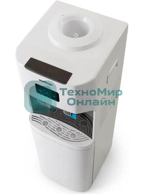 Кулер для воды HotFrost V115B, верхняя загрузка, нагрев 90 °С, охлаждение 10 °С, белый