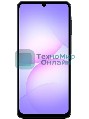 Смартфон Samsung Galaxy A07 4/64Gb, черный