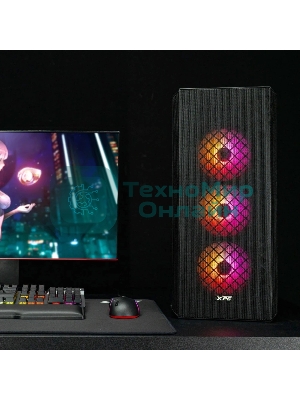 Компьютерный корпус ADATA XPG Defender-BKCWW черный Mid-Tower