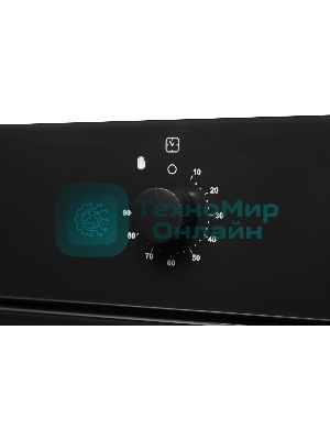 Духовой шкаф электрический Hyundai HEO 6631 BG черное стекло