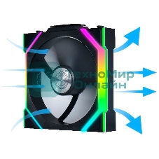 Комплект вентиляторов для корпуса Lian Li Uni Fan SL Wireless 120 черный (G99.12SL1W3B.00)