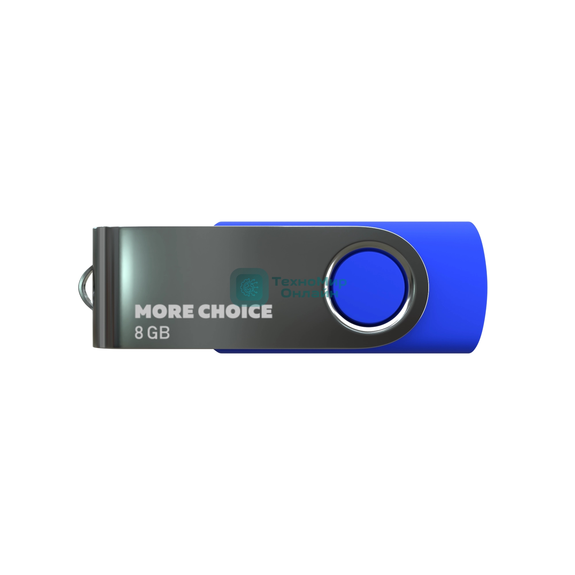 Флешка USB More Choice (4610196407529) MF8-4 USB 8Gb 2.0 Blue