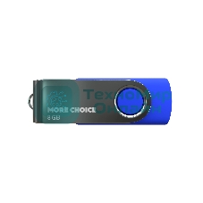 Флешка USB More Choice (4610196407529) MF8-4 USB 8Gb 2.0 Blue