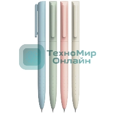 Ручка гелевая автоматическая Deli EG102-BK ассорти, d=0.5мм, черные чернила