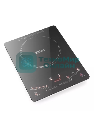Плита настольная электрическая Kitfort КТ-106 черный