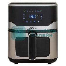 Аэрогриль JVC JK-MB054 черный, 1800 Вт, 6 л, сенсор, 7 программ