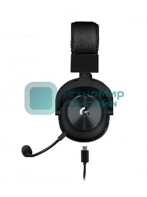 Гарнитура проводная с микрофоном Logitech Pro X LIGHTSPEED черный мониторные BT оголовье (981-000907)