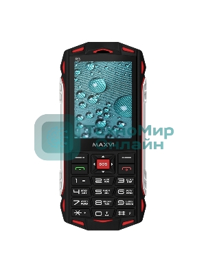 Мобильный телефон Maxvi R3 red