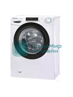 Стиральная машина Candy Smart Pro Inverter CSO4 276TWMB-07 белый, загрузка фронтальная 7 кг, 1200 об/мин., класс: А